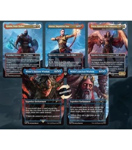 MTG secret lair God of War: Greek　foil Magic the Gathering Secret Lair x God of War: Greek (Foil